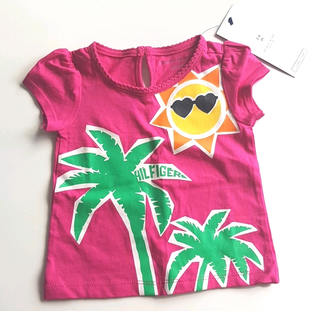 TOMMY HILFIGER Infant Girls T-Shirt 3-6M NWT